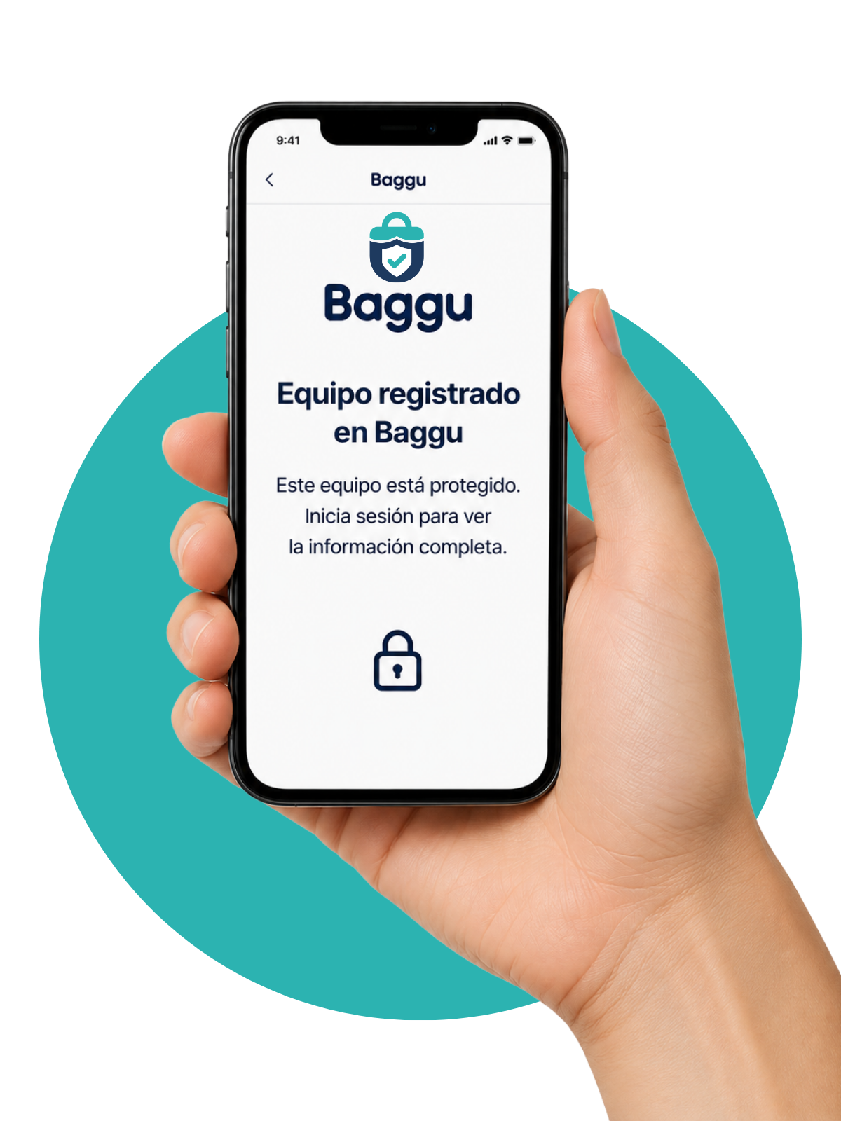 Búsqueda por serial en smartphone con Baggu App
